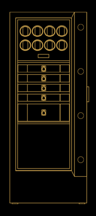 Exclusive luxury safes THE alto