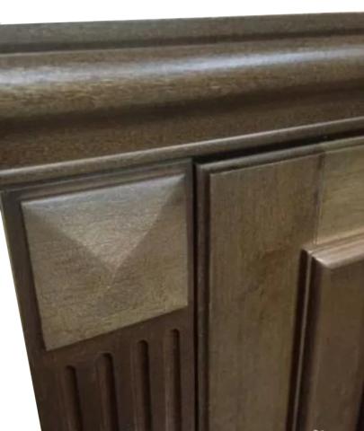 Gun safe for 8 barrels in wood "Samson"