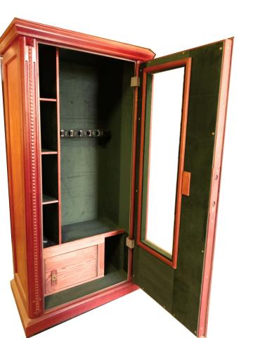 Gun safe with armored glass "Avangard"