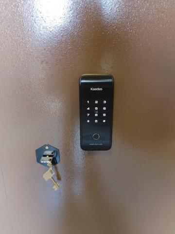 Gun safe with biometric lock "Brown"