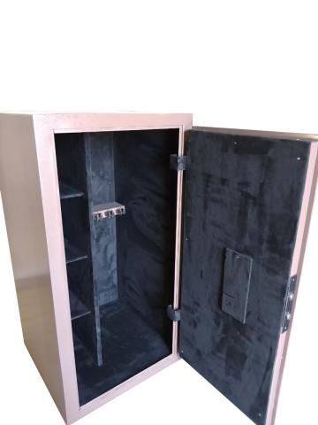 Gun safe with biometric lock "Brown"