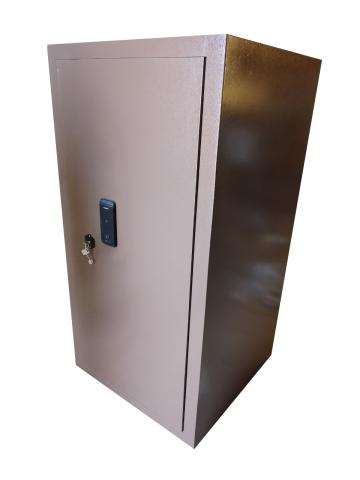Gun safe with biometric lock "Brown"