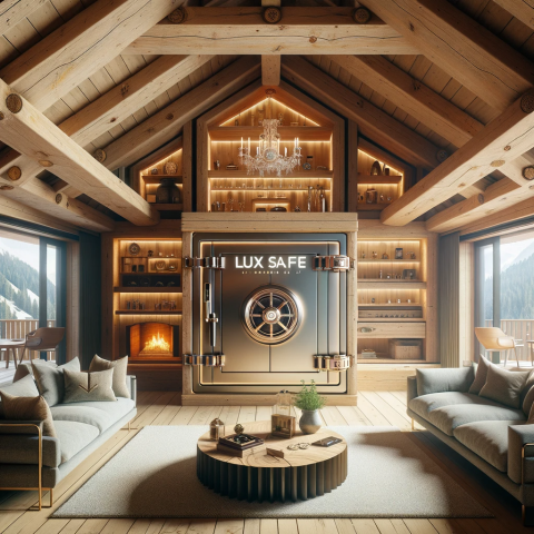 Safe in Alpine style (chalet)