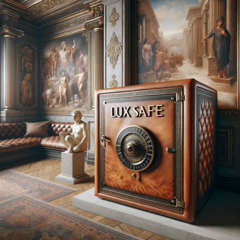 Safe in Antique style