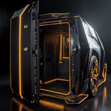 Safe for money and documents for owners of Lamborghini