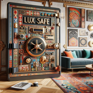 Gun Safe in Eclectic Style