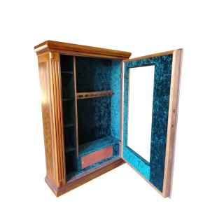 Gun safe with armored glass "Boar"