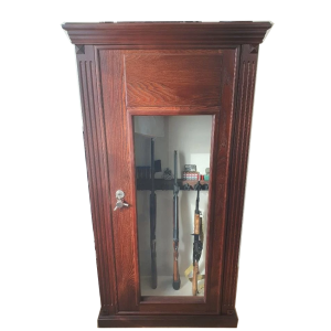 Weapon safe with armored glass "Emperor"