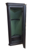 Corner safe with bulletproof glass in wood "Sapsan 2"