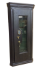 Corner safe with bulletproof glass in wood "Sapsan 2"