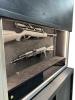 Gun safe 2 barrels flush mounted on the wall