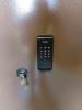 Gun safe with biometric lock "Brown"