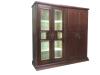 Safe showcase with armored glass in wood "Vityaz 2"